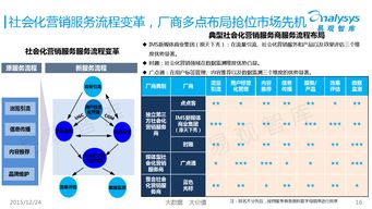 易观国际 2015年中国社会化营销服务商市场业务流程变迁专题研究